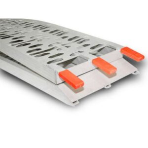 Ramp Folding Aluminium Set of Two: 2150mm x 230mm